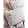 Completo letto - 1 copripiumino 220 x 240 cm + 2 federe 60 x 60 cm - 100% raso di cotone - Cipria