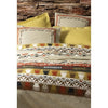 Completo letto - 1 copripiumino 220 x 240 cm + 2 federe 60 x 60 cm - 100% cotone - Senape