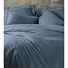 Completo letto - 1 copripiumino 220 x 240 cm + 2 federe 60 x 60 cm - 100% cotone - Antracite
