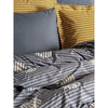 Completo letto - 1 copripiumino 220 x 240 cm + 2 federe 60 x 60 cm - 100% cotone - Grigio