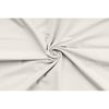 Completo letto - 1 copripiumino 220 x 240 cm + 2 federe 60 x 60 cm - 100% cotone rinforzato - Bianco