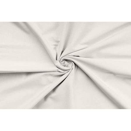 Completo letto - 1 copripiumino 220 x 240 cm + 2 federe 60 x 60 cm - 100% cotone rinforzato - Bianco