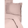 Completo letto - 1 copripiumino 220 x 240 cm + 2 federe 60 x 60 cm - 100% cotone rinforzato - Marrone