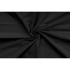 Completo letto - 1 copripiumino 220 x 240 cm + 2 federe 60 x 60 cm - 100% cotone rinforzato - Nero