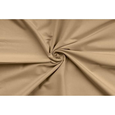 Completo letto - 1 copripiumino 220 x 240 cm + 2 federe 60 x 60 cm - 100% cotone rinforzato - Marrone