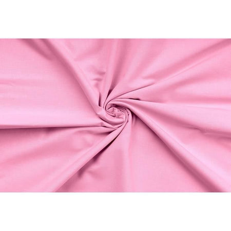 Completo letto - 1 copripiumino 220 x 240 cm + 2 federe 60 x 60 cm - 100% cotone rinforzato - Rosa
