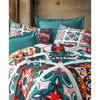 Completo letto - 1 copripiumino 220 x 240 cm + 2 federe 60 x 60 cm - 100% poliestere microsatin - Verde