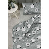 Completo letto - 1 copripiumino 220 x 240 cm + 2 federe 60 x 60 cm - 65% cotone, 35% poliestere - Grigio