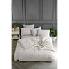 Completo letto - 1 copripiumino 220 x 240 cm + 2 federe 60 x 60 cm - 70% cotone, 30% poliestere - Beige