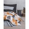 Completo letto - 1 copripiumino 220 x 240 cm + 2 federe 60 x 60 cm - 100% cotone - Grigio