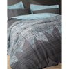 Completo letto - 1 copripiumino 220 x 240 cm + 2 federe 60 x 60 cm - 100% cotone - Antracite