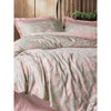 Completo letto - 1 copripiumino 220 x 240 cm + 2 federe 60 x 60 cm - 100% raso di cotone - Cipria
