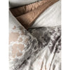 Completo letto - 1 copripiumino 220 x 240 cm + 2 federe 60 x 60 cm - 100% raso di cotone - Grigio