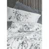 Completo letto - 1 copripiumino 220 x 240 cm + 2 federe 60 x 60 cm - 100% raso di cotone - Grigio