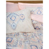Completo letto - 1 copripiumino 220 x 240 cm + 2 federe 60 x 60 cm - 100% cotone - Salmone