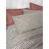Completo letto - 1 copripiumino 220 x 240 cm + 2 federe 60 x 60 cm - 100% cotone - Rosso