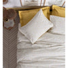 Completo letto - 1 copripiumino 220 x 240 cm + 2 federe 60 x 60 cm - 100% cotone - Senape