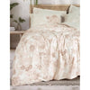 Completo letto - 1 copripiumino 220 x 240 cm + 2 federe 60 x 60 cm - 100% cotone - Beige