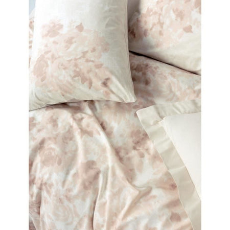 Completo letto - 1 copripiumino 220 x 240 cm + 2 federe 60 x 60 cm - 100% cotone - Beige