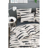 Completo letto - 1 copripiumino 220 x 240 cm + 2 federe 60 x 60 cm - 65% cotone, 35% poliestere - Bianco
