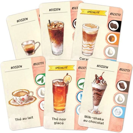 Gioco di gestione - ASMODEE - KBGCR01FR - Coffee Rush - 2 giocatori o più - 30 minuti di gioco