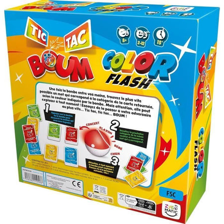 Flash a colori Tic Tac Boum