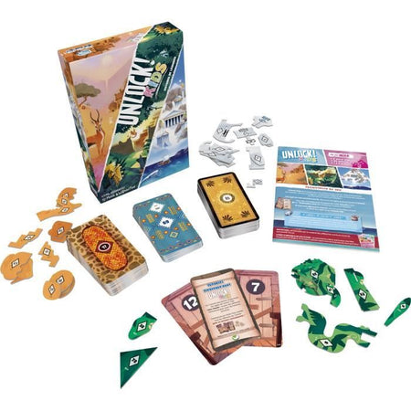Sbloccare! Storie per bambini MitiAsmodee - Gioco di fuga - 3 storie ciascuna 2 avventure - Dai 6 anni