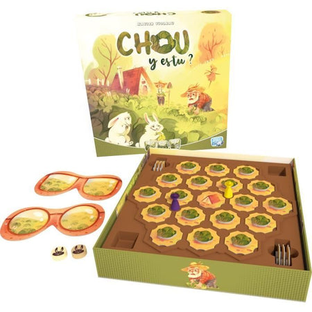 Chou, ci sei - Asmodee - Semplice gioco di osservazione e strategia - Dai 6 anni in su