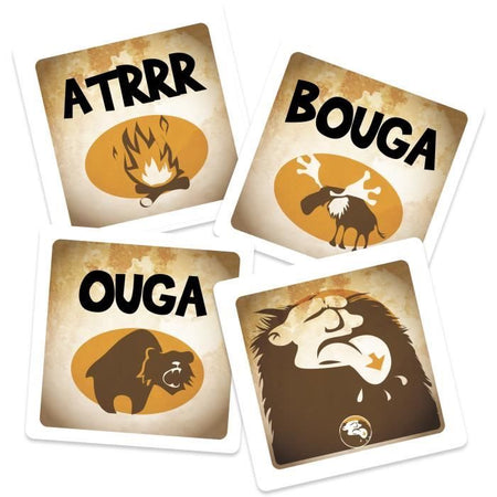 Ouga Bouga - Asmodee - Diventa il leader del clan - Età 7 - Prodotto in Francia