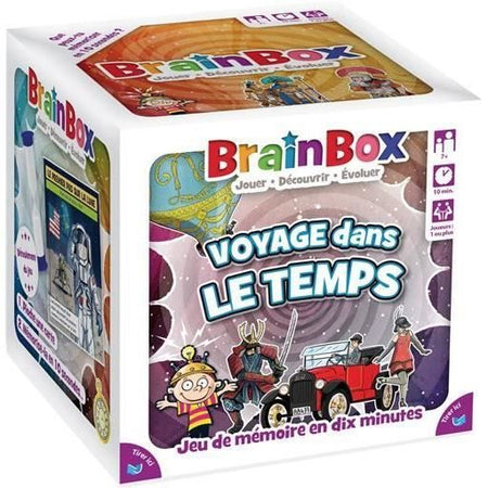 Asmodee BrainBox Gioco di società di viaggio nel tempo - 5025822133366