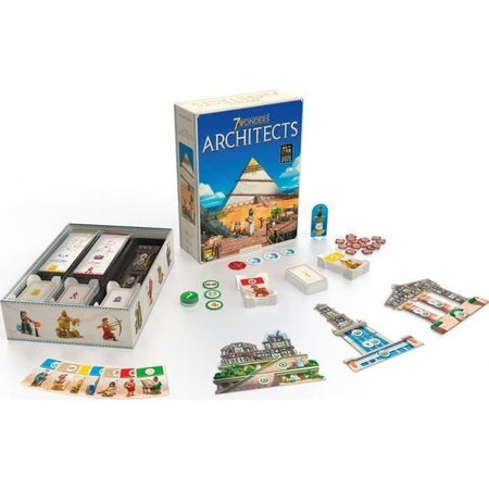 ASMODEE - 7 Meraviglie: Architetti - Età: 8+ - Numero di giocatori: 2-7 - Misti - 25 minuti