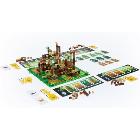 Lego Monkey Palace - Asmodee - Costruisci il tuo percorso verso la vittoria mattone dopo mattone! - 10 anni e più - Da 2 a 4 giocatori - 45 min