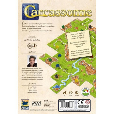 Gioco da tavolo Z-Man Games - Carcassonne
