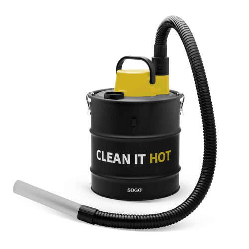 SOGO Aspirapolvere con serbatoio in metallo 20l, filtro hepa e soffiatore - 1200w