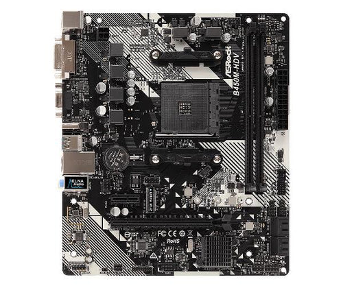 ASROCK B450M-HDV R4.0 (AM4) (D)