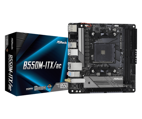 ASROCK B550M-ITX/AC (AM4) (D)