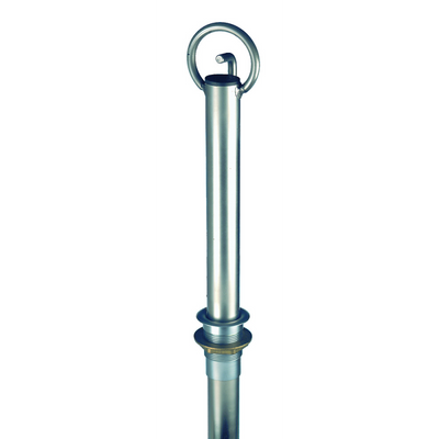 Asta Traino Sci In Acciaio Inox