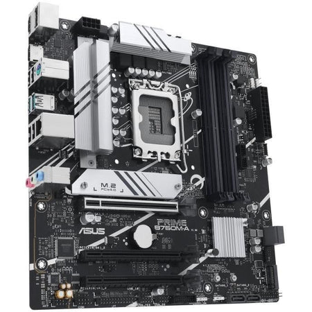 Scheda madre - ASUS - PRIME B760M-A-CSM - LGA 1700 - DDR5 - Micro ATX