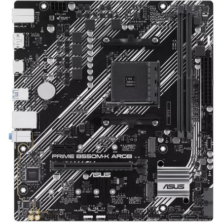 Scheda madre - ASUS - PRIME B550M-K ARGB - Socket AM4 - DDR4 - Micro ATX