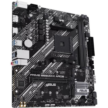 Scheda madre - ASUS - PRIME B550M-K ARGB - Socket AM4 - DDR4 - Micro ATX