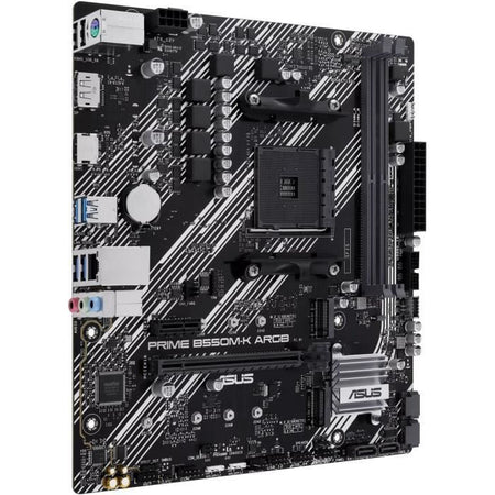 Scheda madre - ASUS - PRIME B550M-K ARGB - Socket AM4 - DDR4 - Micro ATX