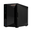 Server NAS - ASUSTOR - AS3302T v2 Drivestor 2 Pro Gen2 - Quad-Core 1.7GHz - 2GB DDR4 - 2.5GbE - 2 bay