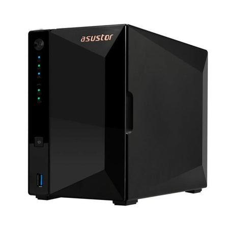 Server NAS - ASUSTOR - AS3302T v2 Drivestor 2 Pro Gen2 - Quad-Core 1.7GHz - 2GB DDR4 - 2.5GbE - 2 bay