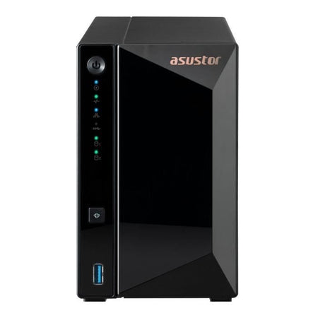 Server NAS - ASUSTOR - AS3302T v2 Drivestor 2 Pro Gen2 - Quad-Core 1.7GHz - 2GB DDR4 - 2.5GbE - 2 bay