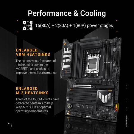 Scheda madre - ASUS - TUF GAMING X870-PLUS WIFI