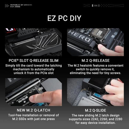 Scheda madre - ASUS - MAXIMUS Z890 HERO - DDR5 - PCIe 4.0 - USB 3.2