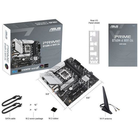 Placa base ASUS PRIME B760M-A WIFI D4 - LGA 1700 - DDR4 - Wi-Fi 6