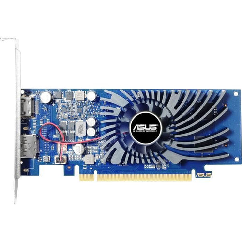 Scheda grafica ASUS GT1030-2G-BRK GF GT 1030 2 GB GDDR5 PCIe 3.0 a basso profilo HDMI, DisplayPort