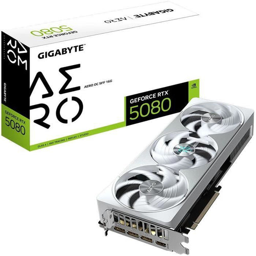 Scheda grafica - GIGABYTE - GeForce RTX 5080 AERO OC SFF - 16 GB