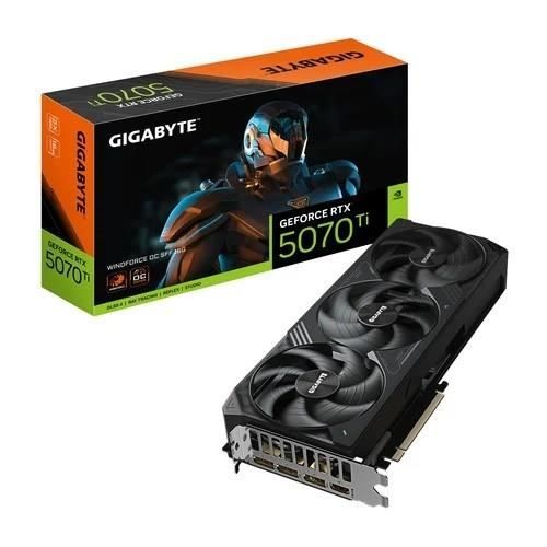 Scheda grafica interna: Gigabyte GeForce RTX 5070 Ti WINDFORCE OC SFF 16G